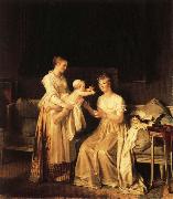 Francois Gerard The Happiness of Being a Mother oil